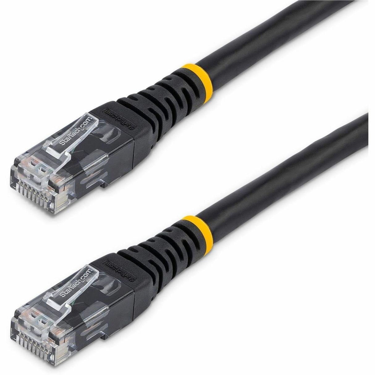 StarTech.com 10ft CAT6 Ethernet Cable - Black Molded Gigabit - 100W PoE UTP 650MHz - Category 6 Patch Cord UL Certified Wiring/TIA
