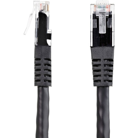 StarTech.com 8ft CAT6 Ethernet Cable - Black Molded Gigabit - 100W PoE UTP 650MHz - Category 6 Patch Cord UL Certified Wiring/TIA