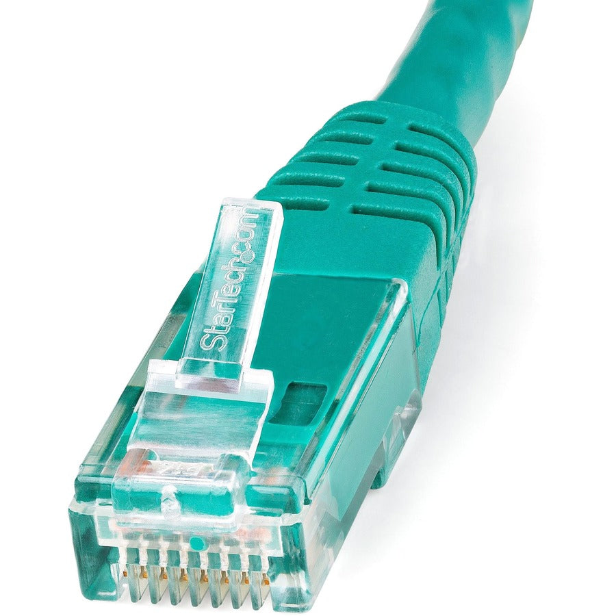 StarTech.com 20ft CAT6 Ethernet Cable - Green Molded Gigabit - 100W PoE UTP 650MHz - Category 6 Patch Cord UL Certified Wiring/TIA