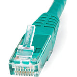 StarTech.com 35ft CAT6 Ethernet Cable - Green Molded Gigabit - 100W PoE UTP 650MHz - Category 6 Patch Cord UL Certified Wiring/TIA