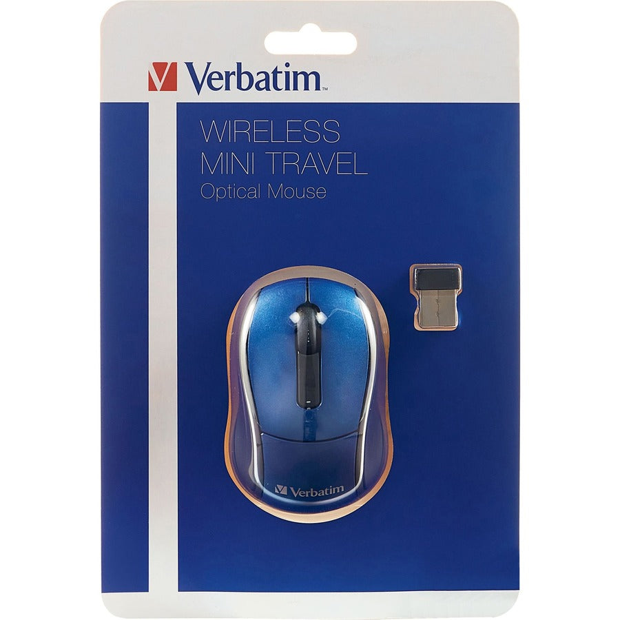 WIRELESS OPTICAL MOUSE - BLUE
