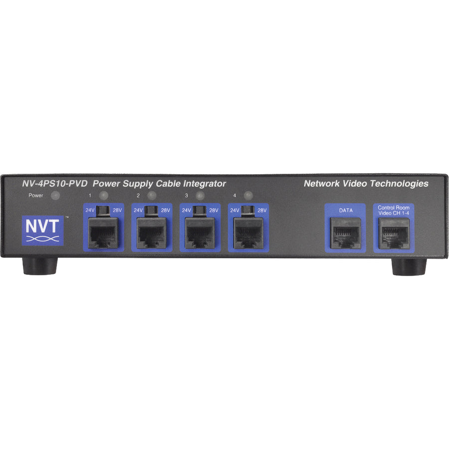 NVT Phybridge NV-4PS10-PVD PoE Injector Hub