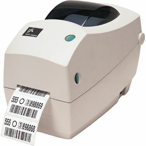 Zebra TLP 2824 Plus Desktop Thermal Transfer Printer - Monochrome - Label Print - Serial - Parallel