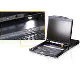 ATEN CL5808N Dual Rail Rackmount LCD-TAA Compliant