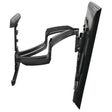 Chief Thinstall Large 25 Inch Extension Monitor Arm Wall Mount - For 42-75 Inch Displays - Single Monitor Mount - Black