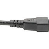 Eaton Tripp Lite Series Laptop Power Adapter Cord, C14 to C5 Adapter - 7A/125V or 2.5A/250V, 18 AWG, 6 ft. (1.83 m), Black