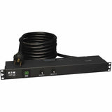Eaton Tripp Lite Series 2.9kW Single-Phase Local Metered PDU, 120V Outlets (12 5-15/20R), L5-30P, 15 ft. (4.57 m) Cord, 1U Rack-Mount