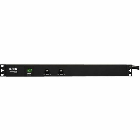 Eaton Tripp Lite Series 2.9kW Single-Phase Local Metered PDU, 120V Outlets (12 5-15/20R), L5-30P, 15 ft. (4.57 m) Cord, 1U Rack-Mount