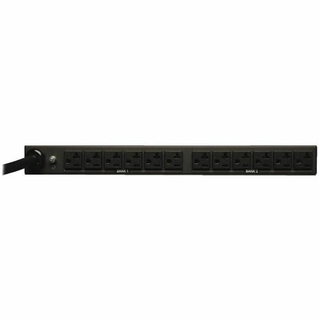 Eaton Tripp Lite Series 2.9kW Single-Phase Local Metered PDU, 120V Outlets (12 5-15/20R), L5-30P, 15 ft. (4.57 m) Cord, 1U Rack-Mount