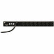 Eaton 1.4kW Single-Phase Switched PDU - LX Interface, 120V Outlets (16 5-15R), 5-15P, 120V Input, 12 ft. (3.66 m) Cord, 1U Rack-Mount, TAA