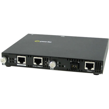 Perle SMI-100-S1SC40U - Fast Ethernet Standalone IP Managed Media Converter