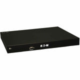 Eaton 3.7kW Single-Phase 208/230V Monitored PDU - LX Platform, 8 C13 Outlets, C20 Input with L6-20P Adapter, 2.4m Cord, 1U Rack-Mount, TAA