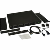 Eaton 1.9kW Single-Phase Switched PDU - LX Interface, 120V Outlets (16 5-15/20R), L5-20P/5-20P Input, 12 ft. (3.66 m) Cord, 1U Rack-Mount, TAA