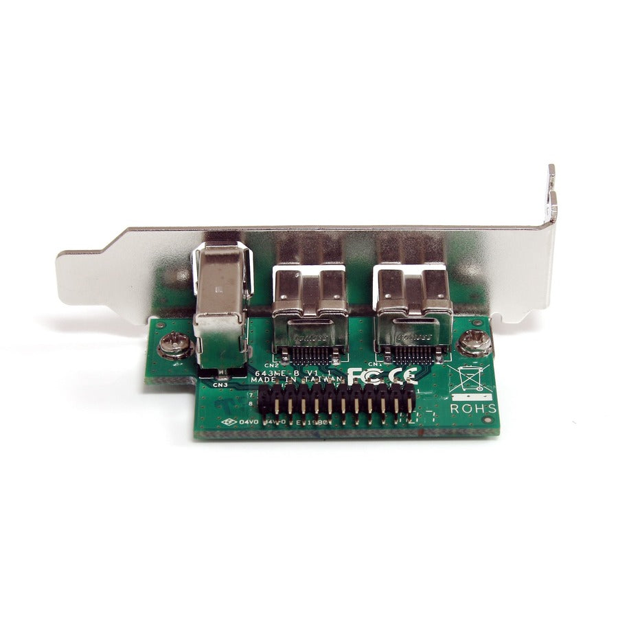 StarTech.com 3 Port 2b 1a 1394 Mini PCI Express FireWire Card Adapter