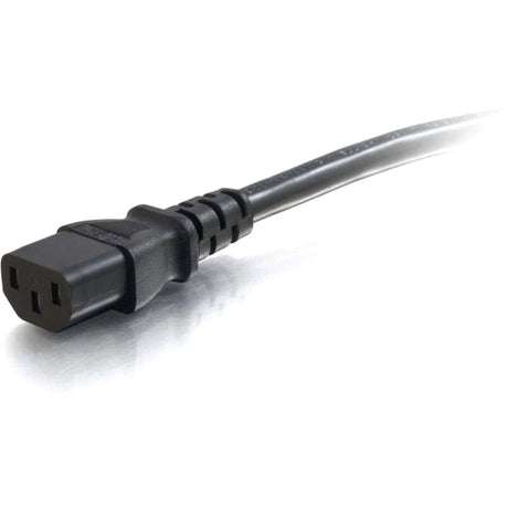 C2G 25ft 14 AWG Hospital Grade Power Cord (NEMA 5-15P to IEC320C13) - Black