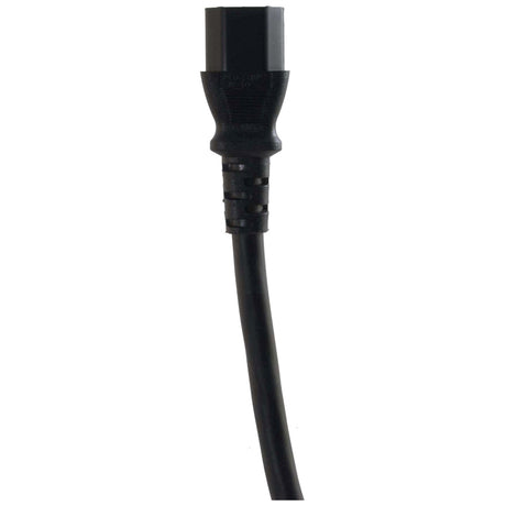 C2G 25ft 14 AWG Hospital Grade Power Cord (NEMA 5-15P to IEC320C13) - Black