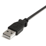 StarTech.com 3 ft Mini USB Cable - A to Left Angle Mini B