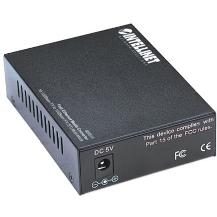 Intellinet Network Solutions Fast Ethernet RJ45 to ST, Multi-Mode, 1.24 miles (2 km) Media Converter