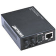 Intellinet Network Solutions Fast Ethernet RJ45 to ST, Multi-Mode, 1.24 miles (2 km) Media Converter