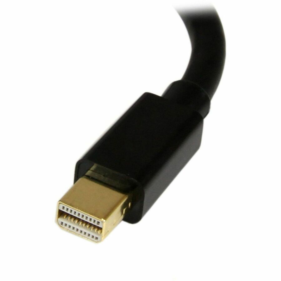 StarTech.com Mini DisplayPort to DisplayPort Adapter, 4K x 2K Video, Ultra HD Mini DP to DP Converter, mDP to DP 1.2 Adapter, Male/Female