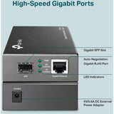 TP-LINK MC220L - Gigabit SFP to RJ45 Fiber Media Converter