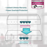 TP-LINK TL-SF1008P - 8-Port Fast Ethernet 10/100Mbps PoE Switch
