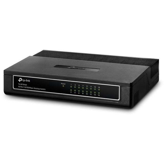TP-LINK TL-SF1016D - 16 Port 10/100Mbps Fast Ethernet Switch
