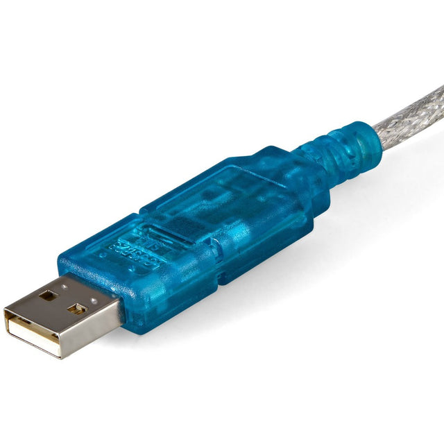 StarTech.com 3ft (91cm) 1-Port USB to RS232 DB9 Serial Adapter Cable, USB to Serial Adapter Cable - M/M