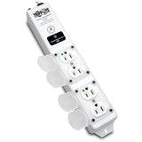 Eaton Tripp Lite Series Safe-IT UL 60601-1 Medical-Grade Surge Protector for Patient-Care Vicinity, 4x Hospital-Grade Outlets, 15 ft. Cord, Antimicrobial Protection