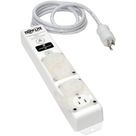 Eaton Tripp Lite Series Safe-IT UL 60601-1 Medical-Grade Surge Protector for Patient-Care Vicinity, 4x Hospital-Grade Outlets, 15 ft. Cord, Antimicrobial Protection