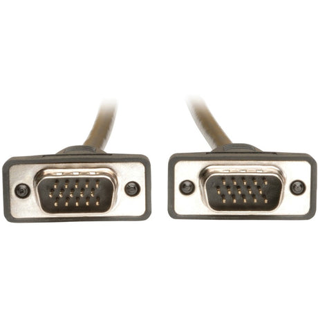 Eaton Tripp Lite Series Low-Profile VGA High-Resolution RGB Coaxial Cable (HD15 M/M), 3 ft. (0.91 m)