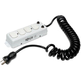 Eaton Tripp Lite Series Safe-IT UL 1363A Medical-Grade Power Strip for Patient-Care Vicinity, 4x Hospital-Grade Outlets, 3 ft. Coiled Cord