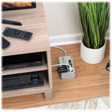 Eaton Tripp Lite Series Isobar 4-Outlet Surge Protector, 6 ft. Cord with Right-Angle Plug, 3330 Joules, Metal Housing