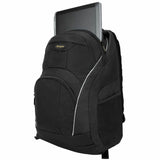 Targus Motor TSB194US Carrying Case (Backpack) for 16" Notebook - Black, Yellow