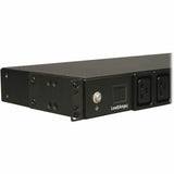 Eaton Tripp Lite Series 3.7kW Single-Phase Local Metered PDU, 208/230V (8 C13 & 2 C19), C20 / L6-20P Adapter, 12 ft. (3.66 m) Cord, 1U Rack-Mount, TAA