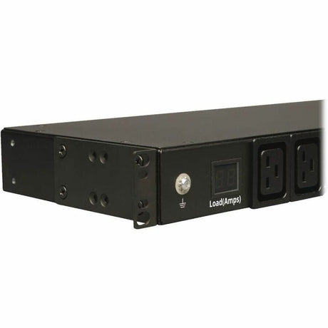 Eaton Tripp Lite Series 3.7kW Single-Phase Local Metered PDU, 208/230V (8 C13 & 2 C19), C20 / L6-20P Adapter, 12 ft. (3.66 m) Cord, 1U Rack-Mount, TAA