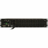 Eaton 7.4kW Single-Phase Switched PDU, LX Interface, 230V Outlets (16-C13), IEC-309 Blue 230V 32A, 3.6m Cord, 2U Rack-Mount, TAA