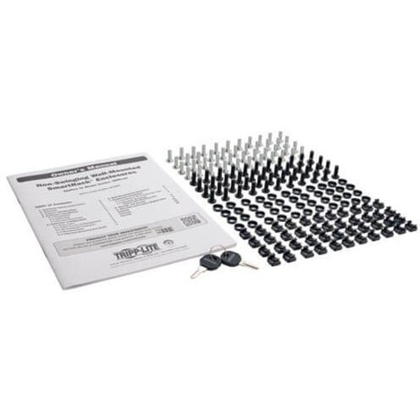 Eaton Tripp Lite Series SmartRack 6-in. (15.24 cm) Wide High Capacity Vertical Cable Manager - Double finger duct with cover