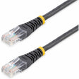StarTech.com 10ft Black Molded Cat5e UTP Patch Cable