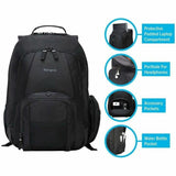 Targus Groove CVR600 Carrying Case (Backpack) for 15.4" to 16" Notebook - Black