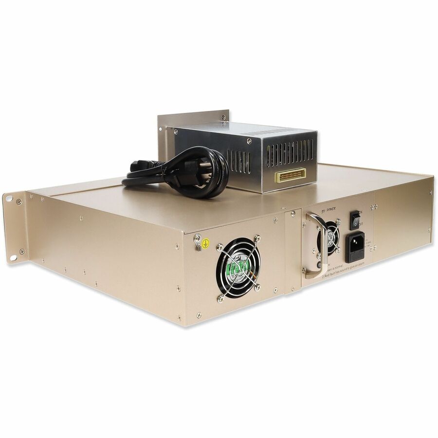 AddOn 19 inch Unmanaged Media Converter Chassis with 16-Slot Rack Mount