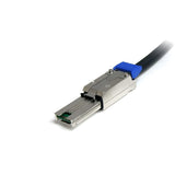 StarTech.com 2m External Serial Attached SCSI SAS Cable - SFF-8470 to SFF-8088