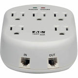 Eaton Tripp Lite Series Protect It! 5-Outlet Surge Protector, Direct Plug-In, 1080 Joules, 1-Line RJ11 Protection