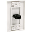 StarTech.com Single Outlet Female HDMI&reg; Wall Plate White
