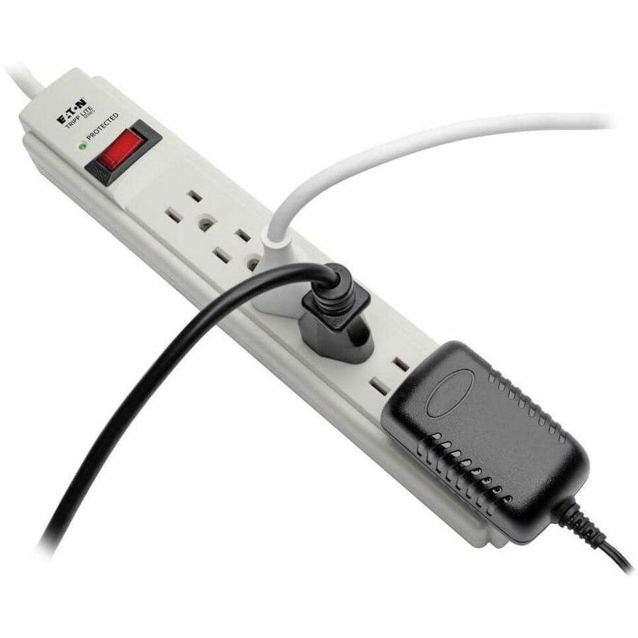 6OUT SURGE STRIP 15 FT CORD