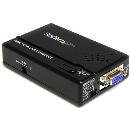 StarTech.com Composite and S-Video to VGA Video Scan Converter