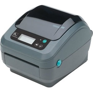 Zebra GX420d Desktop Direct Thermal Printer - Monochrome - Label Print - USB - Serial - Parallel - With Cutter
