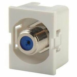 Ortronics Tracjack Recessed F-CONN 75 OHM White