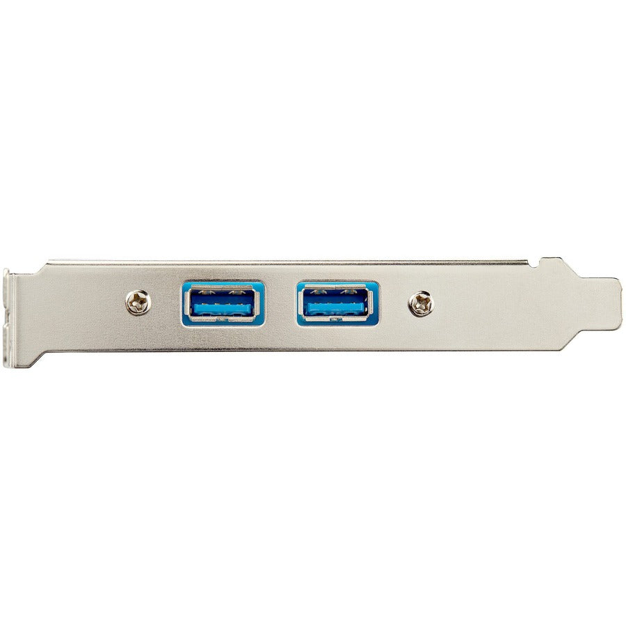 StarTech.com 2 Port USB 3.0 (5Gbps) A Female Slot Plate Adapter