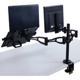 Fellowes Professional Series Depth Adjustable Dual Monitor Arm